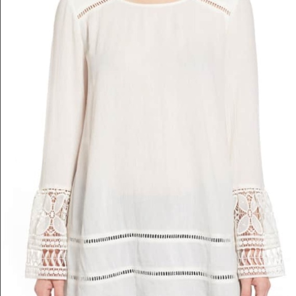 Sun & Shadow Bell Sleeve Tunic
